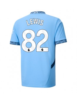 Manchester City Rico Lewis #82 Heimtrikot 2024-25 Kurzarm